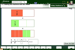 0maths keeps maths visual, right the way up the curriculum
